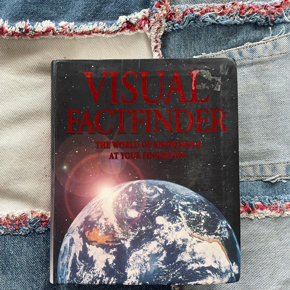 Visual Factfinder Book the world of knowledge for kids - learning book children